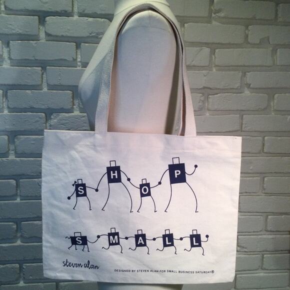 Shop Small Business Saturday Canvas Tote Bag - Picture 2 of 5